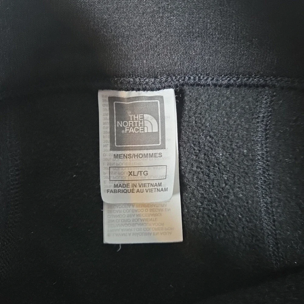 The North Face Shirt‎ Mens Size XL Black FlashDry 1/4 Zip Lightweight Pullover